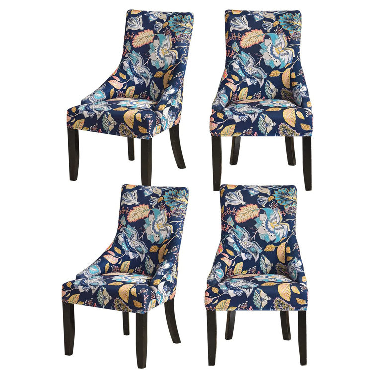 Rebrilliant Box Cushion Dining Chair Wayfair